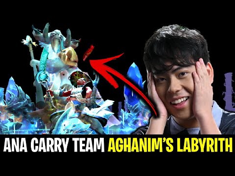 ANA CARRY TEAM EZ FINISH LAST BOSS AGHANIM'S LABYRITH | Dota 2