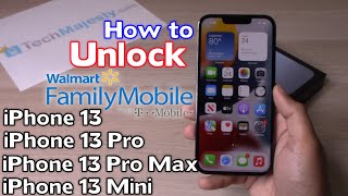 How to Unlock Family Mobile iPhone 13, iPhone 13 Pro, iPhone 13 Pro Max, & iPhone 13 Mini