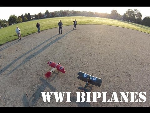ParkZone Albatross & S.E 5a WWI biplanes