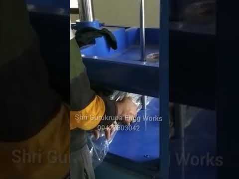 Tarpaulin Hydraulic Bale Press Machine