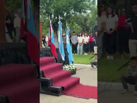 Dando la bendición a las nuevas autoridades de Concepción, Corrientes