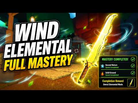 How to COMPLETE WIND ELEMENTAL ROD MASTERY FAST in FISCH Roblox