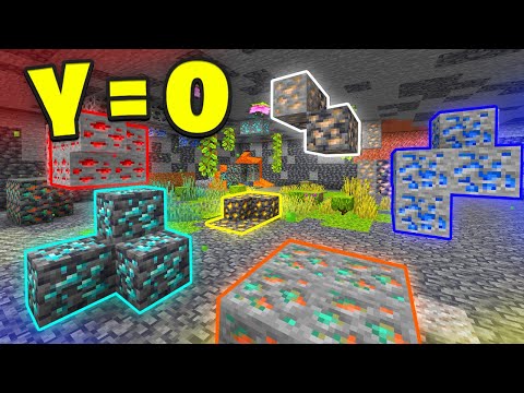 Ducky - The BEST Y-Level to Mine at for ALL Ores in Minecraft 1.18!