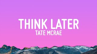 Cover art for think later