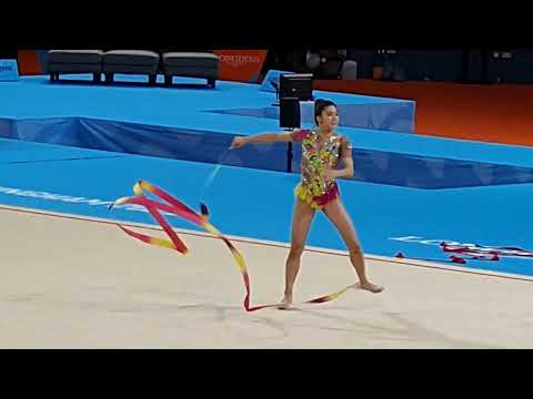 Gymnastic Rhythmic Commonwealth Games Birmingham 2022 - MAS NG Joe Ee (Ribbon) 4-Aug-2022