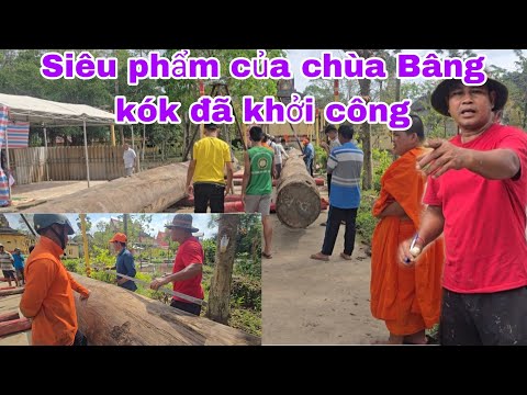 Bang Kok Pagoda has begun construction of a magnificent traditional boat to participate in the 20...