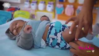 ¿Cómo colocar tu pañal Ecopipo en un recién nacido