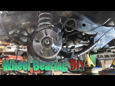 DIY JEEP TJ XJ HOW TO CHANGE FRONT WHEEL HUB BEARING