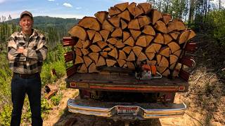 Mountain firewood where no one dares to go (but we do)