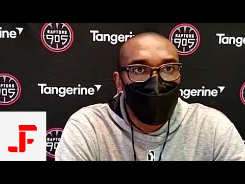RAPTORS 905 PRACTICE INTERVIEW | PATRICK MUTUMBO | IGNITE VS RAPTORS | G-LEAGUE | 03.07.2021