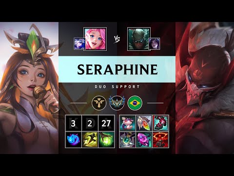 Seraphine Support vs Pyke: Killing spree - BR Challenger Patch 25.S1.2