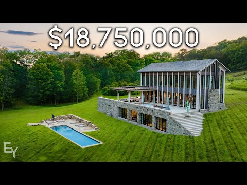 Inside a $18,750,000 New York Billionaires Ranch!