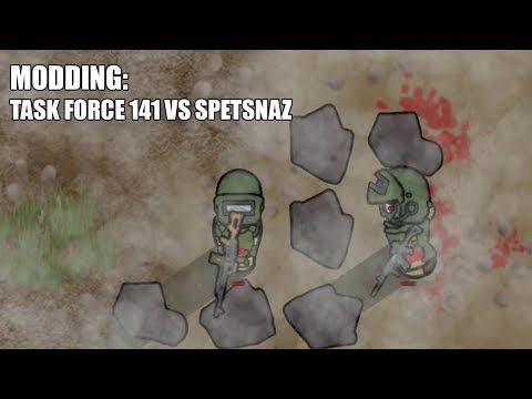 Rimworld Mod Test: Task Force 141 vs Spetsnaz