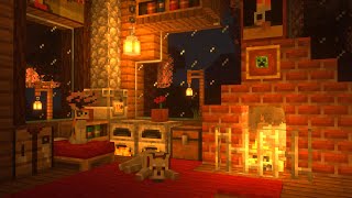 finally, a place to rest... (minecraft c418 music w/ soft rain)