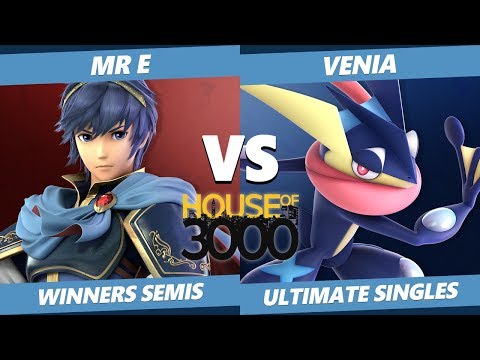 Smash Ultimate Tournament - Mr E (Marth) Vs. DA | Venia (Greninja) SSBU Xeno 144 Winners Semis