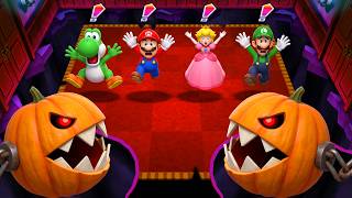 【マリオパーティ アイランドツアー】ミニゲーム対決！ヨッシー VS マリオ VS ピーチ VS ルイージ 4K UHD