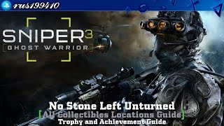 Sniper Ghost Warrior 3 - No Stone Left Unturned "All Collectibles Locations Guide" (Trophy Guide)