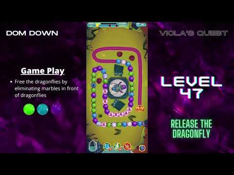 Viola's Quest 🟣🟠🔴 / Level 47 / Dom Down