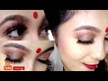 5 Minute Easy Eye Makeup For Valentine S Day 2021 Step By Step Base Makeup SadiaDipty Bangladesh