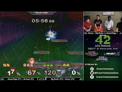Construct 108 - AbsentPage + Michael vs Big Books + Danny - Melee Doubles WS
