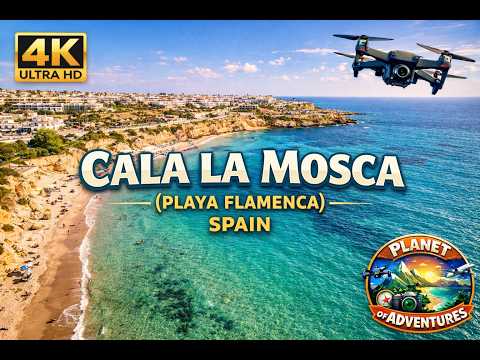 🇪🇸 🌊 La Mosca 4K Drone | Playa Flamenca, Orihuela Costa Spain
