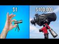 $1 vs $100,000 Telescope for Space Photography