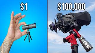 $1 vs $100,000 Telescope for Space Photography