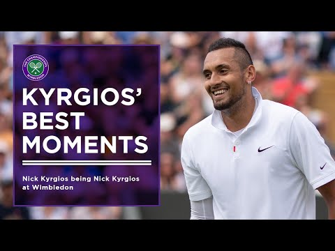 Nick Kyrgios is a born entertainer 😂  | His funniest moments and greatest shots at Wimbledon
