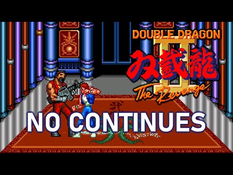 Double Dragon II - The Revenge (PC Engine CD) Hard difficulty - No continues