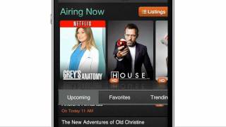 BuddyTV Guide App for iPhone and iPad Controls AT&T U-verse Cable Box