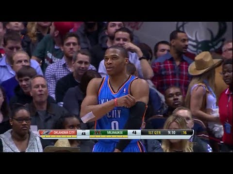 Russell Westbrook Full Highlights at Bucks (2013.11.16) - 26 Points
