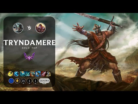 Tryndamere Top vs Jayce - EUW Master Patch 13.18