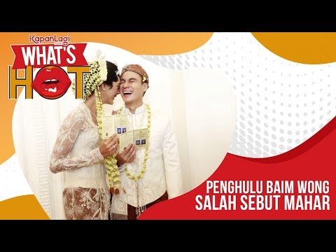 Penghulu Salah Sebut Mahar, Pernikahan Baim & Paula Tetap Sah