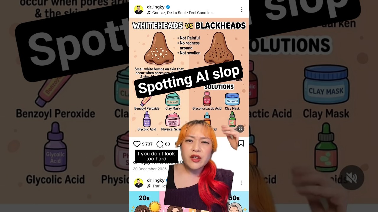 AI skincare slop