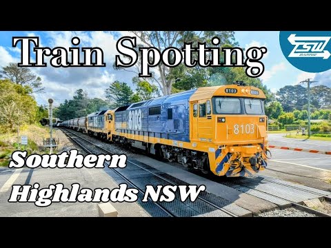 Diesel freight trains in the Southern Highlands an incredible journey #trainspotting