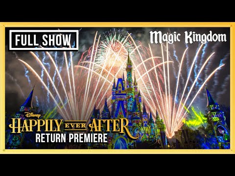 Happily Ever After Fireworks Return to Magic Kingdom | Public Premiere