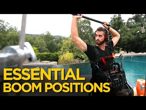3 Essential Boom Pole Positions