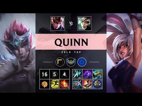 Quinn Top vs Riven - EUW Challenger Patch 25.10