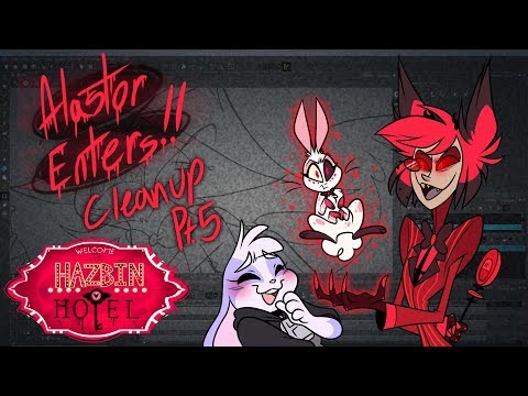 HAZBIN HOTEL Cleanup Pt. 5 Ft. Edward Bosco (Alastor), Michael Kovach (Angel Dust), and Vivziepop