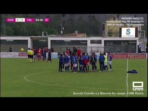 DIRECTO: CERCEDA - CF TALAVERA. Castilla - La Mancha Media.