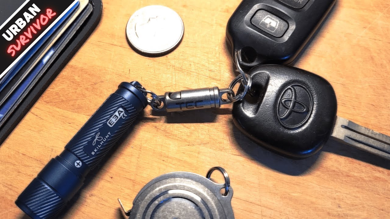 TEC Accessories Python QR Titanium Quick Release Keychain