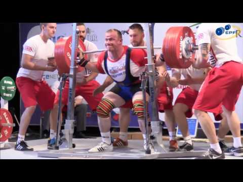 Men, 120 & 120+ kg - European Open Powerlifting Championships 2016