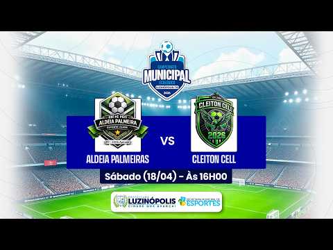 ALDEIA PALMEIRAS X CLEITON CELL - Primeira Rodada I Campeonato Municipal de Luzinópolis