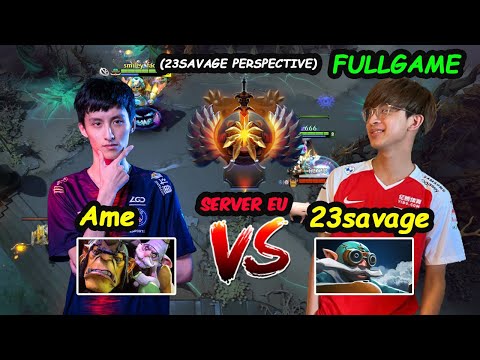 T1 23savage Gyrocoptor 7.30 Perspective Fullgame Dota 2  vs PSG.LGD Ame