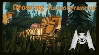 Mesozoico - A Growing Hungry Siamotyrannus Duo