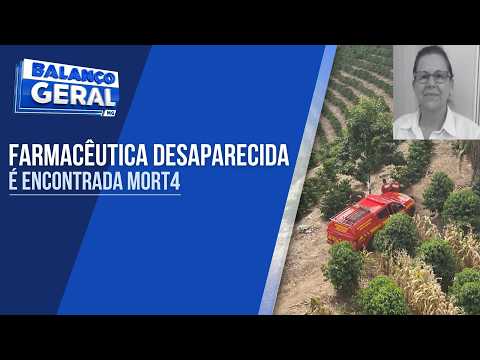 CORPO DE FARMACÊUTICA DESAPARECIDA NO SUL DE MG É ENCONTRADO EM CAFEZAL