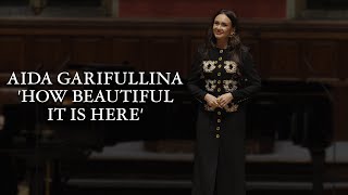 Aida Garifullina sings How beautiful it is here by Sergei Rachmaninoff. (6/8)