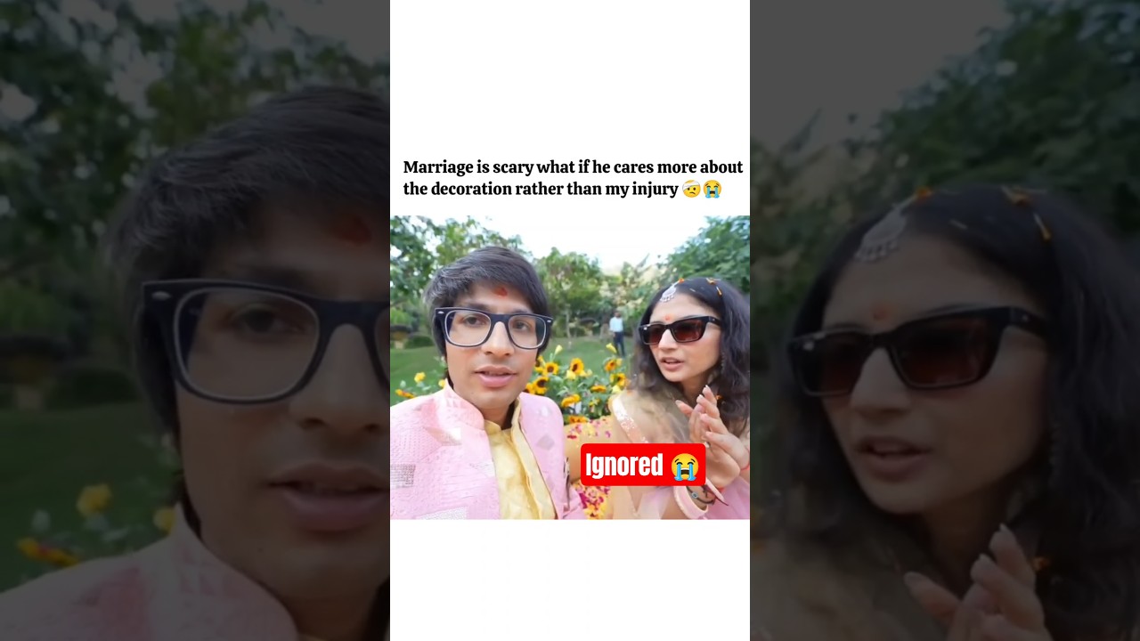 Sourav Joshi Ignores his wife Avantika bhatt while vlogging 😭🤕 #bollywood #souravjoshivlogs #wedding