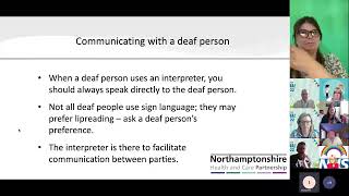 VWBF22: Deaf Awareness