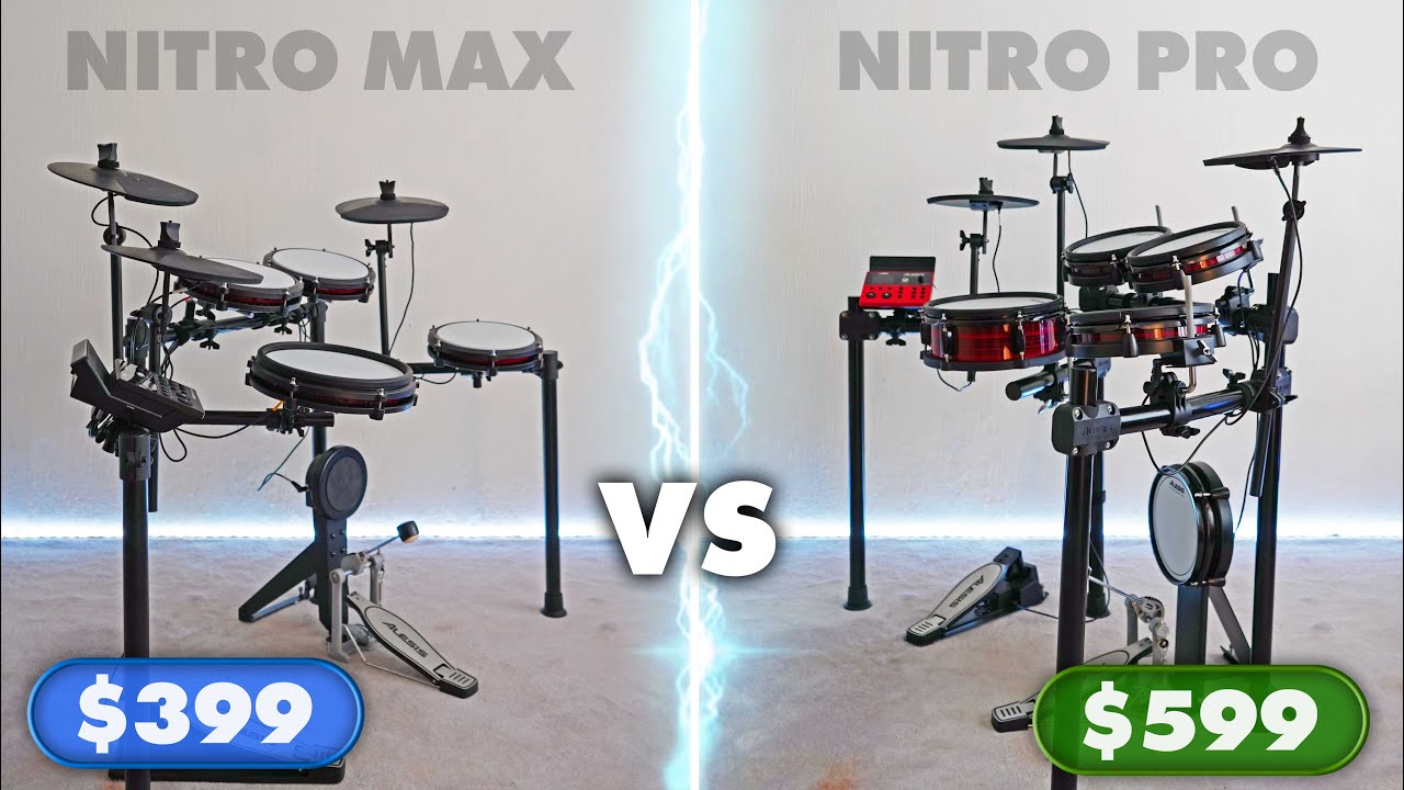 Alesis Nitro Max VS Nitro Pro | Which one's better? - YouTube